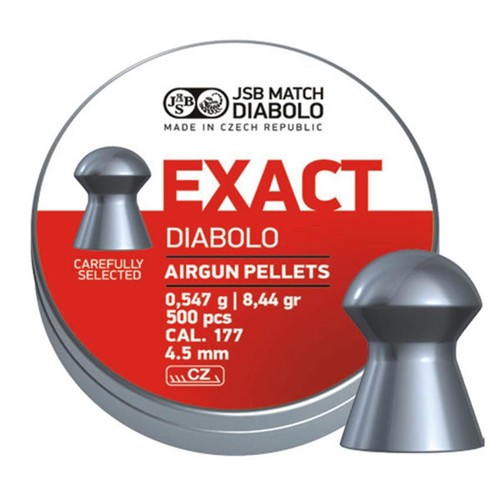 Jsb exact pellet 177 44gr - exact, 8,44gr