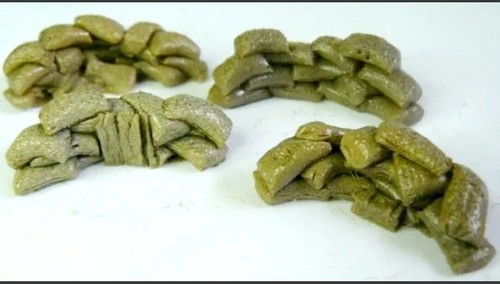 Sandbags curved - , (2